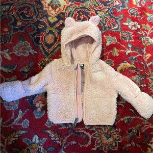 Baby north face pink fleece